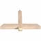 Ekena Millwork Eugene Smooth Timber Gable Bracket, Douglas Fir, 36"W x 23"H x 3 1/2"D x 3 1/2"F, 15/12 Pitch GBW036X23X0404EUG00SDF - alternate 4